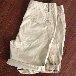Talbots Lightweight 5” Khaki Shorts